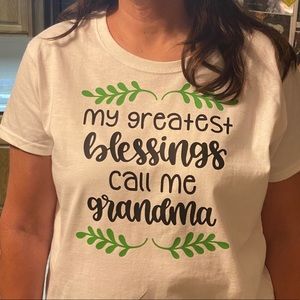 Shirt with sayings